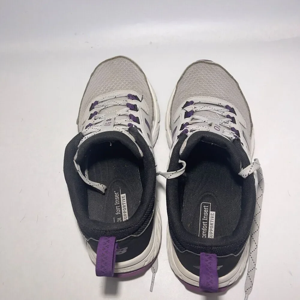 New Balance Women's 510 V5 Trail Running Shoes Gray/Purple WT510LG5 Size 10 - Picture 12 of 14
